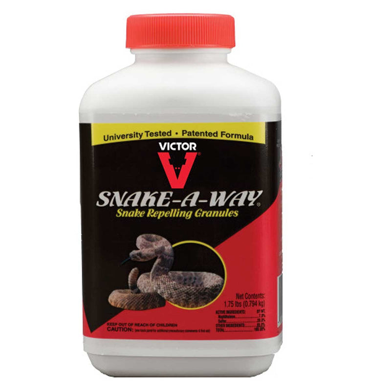 Victor Snake-A-Way Snake Repellent, 1.75-lb. Bottle