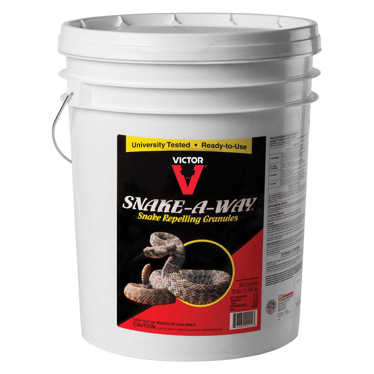 Woodstream Snake-A-Way™ Snake Repellent, 28-lb. Pail