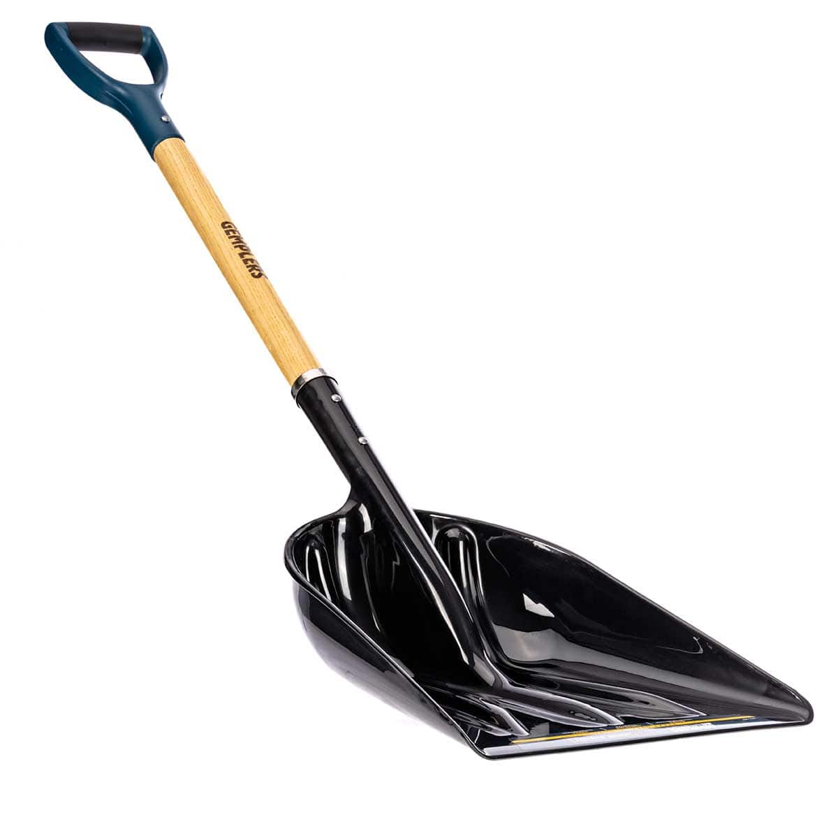 Gemplers Poly Scoop Shovel with Wood Handle