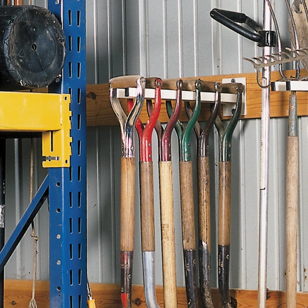 Long Handle Tool Rack | Double Prong Tool Rack | Gemplers