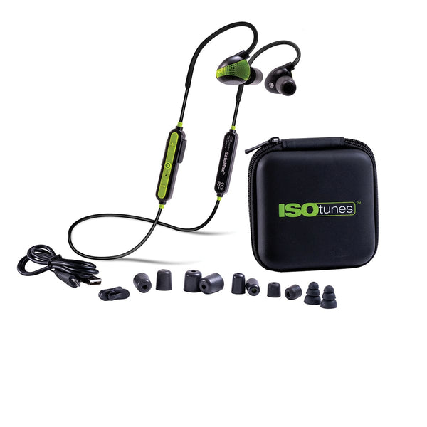 Isotunes noise discount isolating bluetooth earbuds