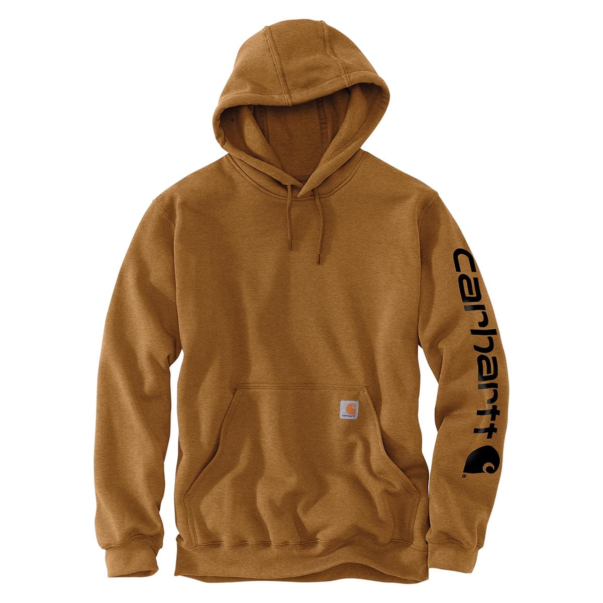 Carhartt Brown Carhartt Loose Fit Midweight Logo Sleeve Sweatshirt