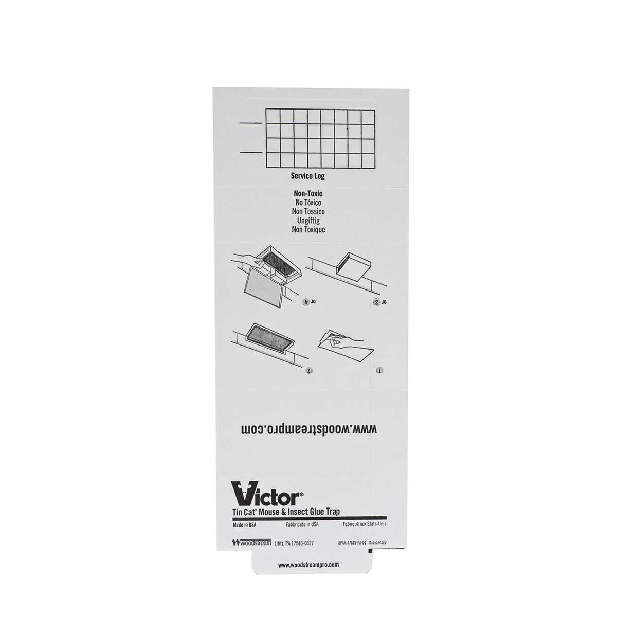 Victor Hold-Fast Disposable Mouse Glue Traps - 2pk