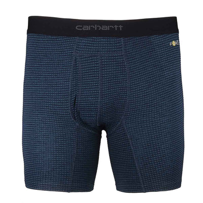 Navy Carhartt Base Force 8 Inch Boxer Brief