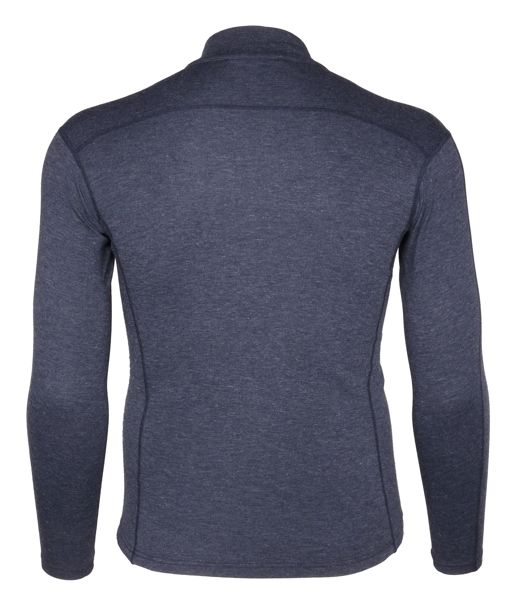 Navy colored Carhartt Base Force Heavyweight Poly-Wool Quarter-Zip