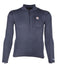 Navy Heather Carhartt Base Force Heavyweight Poly-Wool Quarter-Zip