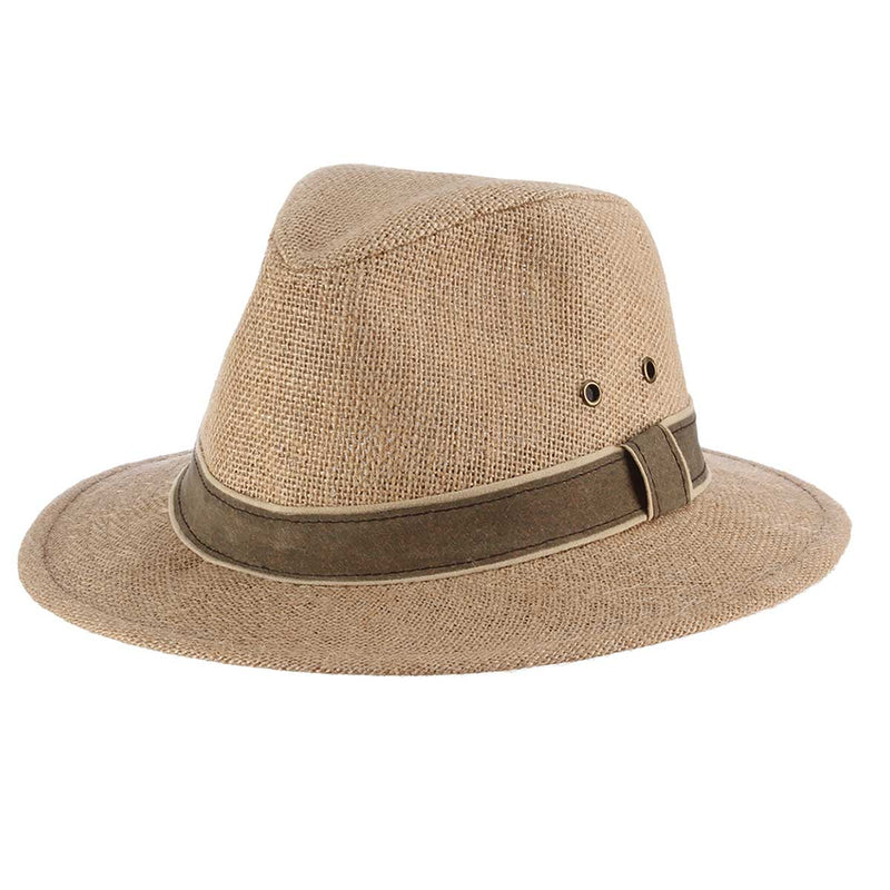 Hemp Safari Hat with 2 1/4" Brim