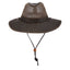 Weathered Cotton Safari Hat with 3
