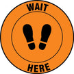 Slip-Gard™ Floor Sign: Wait Here - 12