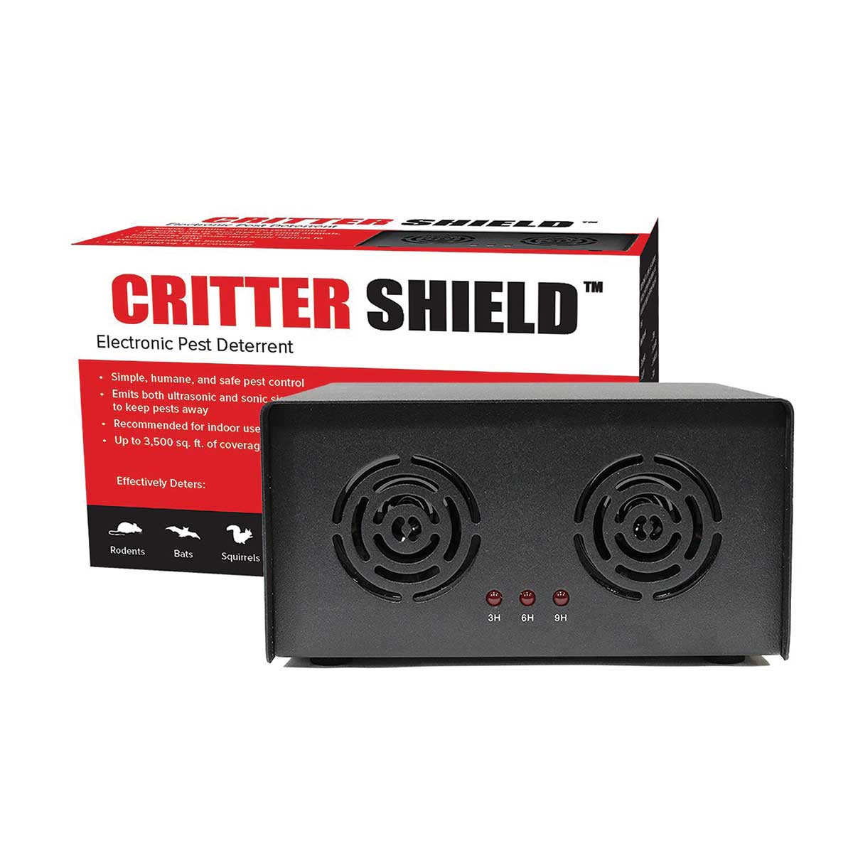 Critter Shield Electronic Pest Deterrent