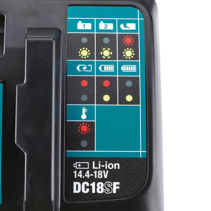 Makita DC18SF 18V LXT® Lithium-Ion 4-Port Charger Gemplers