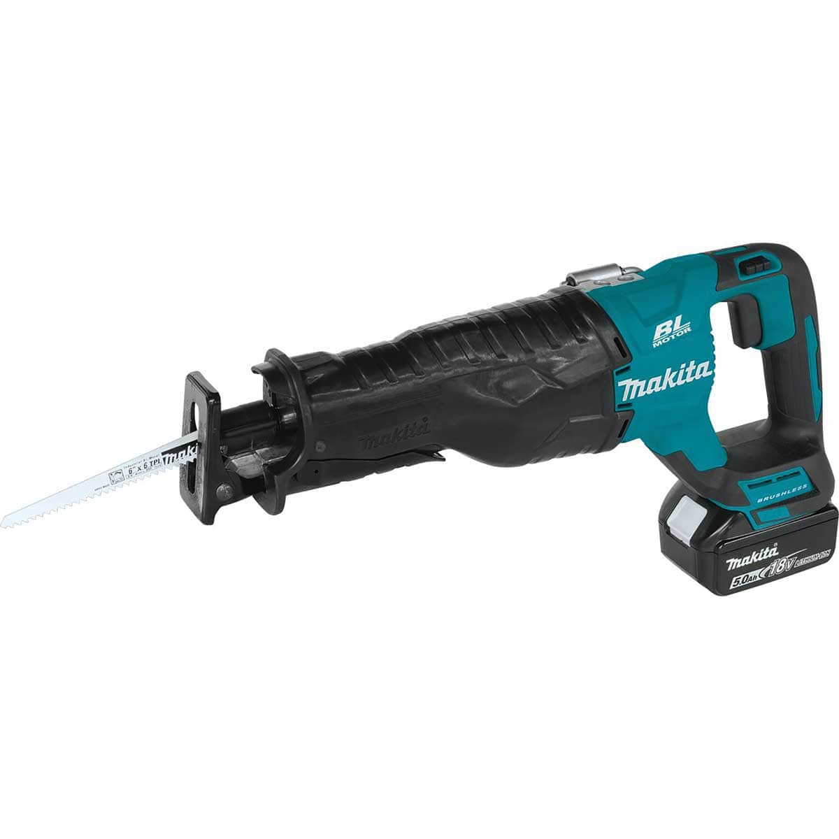Makita XRJ05T 18V LXT® Lithium-Ion Brushless Cordless Recipro Saw Kit (5.0Ah)
