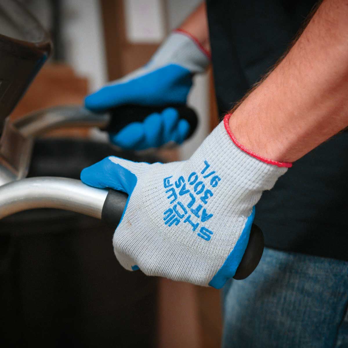 Showa Atlas 300 Traditional Rubber-Coated Gloves