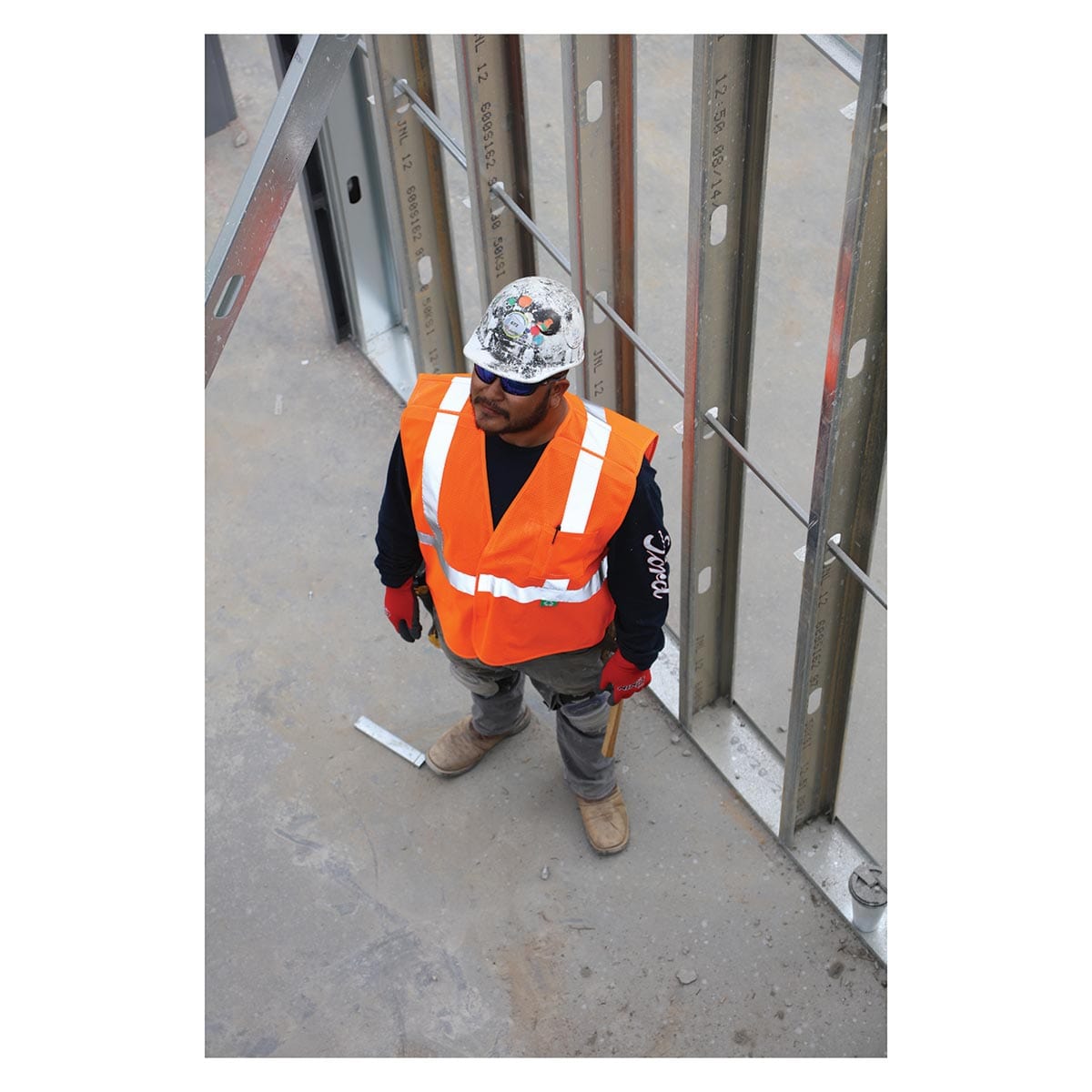 MCR Safety ANSI Class 2 Hi-Vis Recycled Materials Breakaway Vest