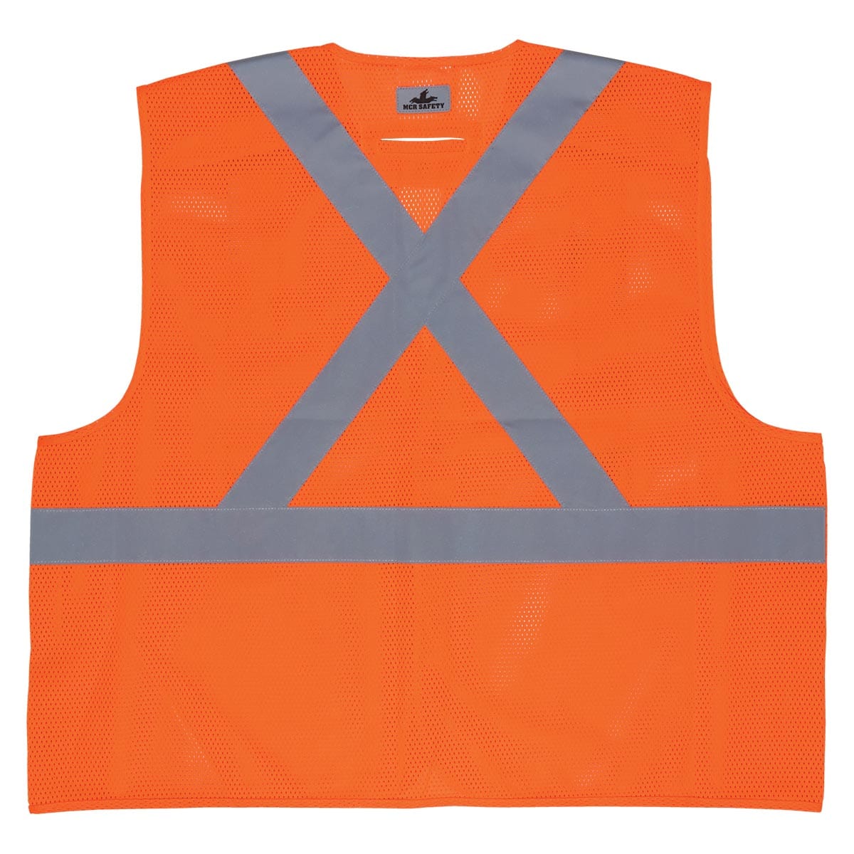 MCR Safety ANSI Class 2 Hi-Vis Recycled Materials Breakaway Vest