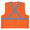 MCR Safety ANSI Class 2 Hi-Vis Recycled Materials Breakaway Vest