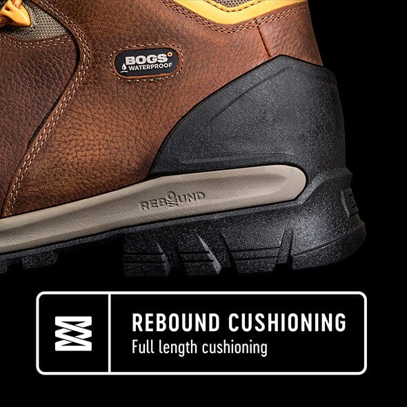 BOGS Men's Bedrock Waterproof Work Boot