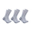 Grey Carhartt Lightweight Cotton Blend 3 Pack Crew Socks