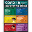 Safety Poster: COVID-19 Help Stop The Spread 22