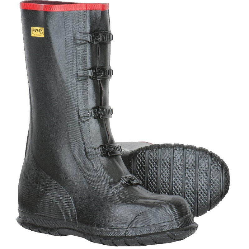 SERVUS BY HONEYWELL 15"H, 5-Buckle Super-Size Rubber Overboots