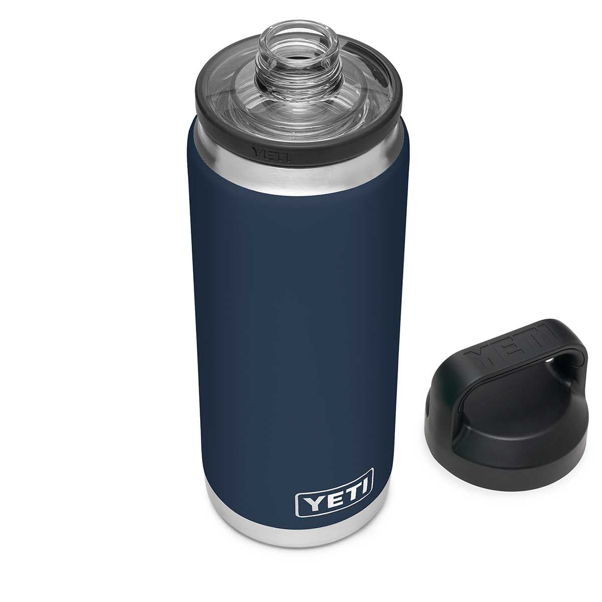 Navy YETI Rambler 26 oz  Bottle with Chug Cap