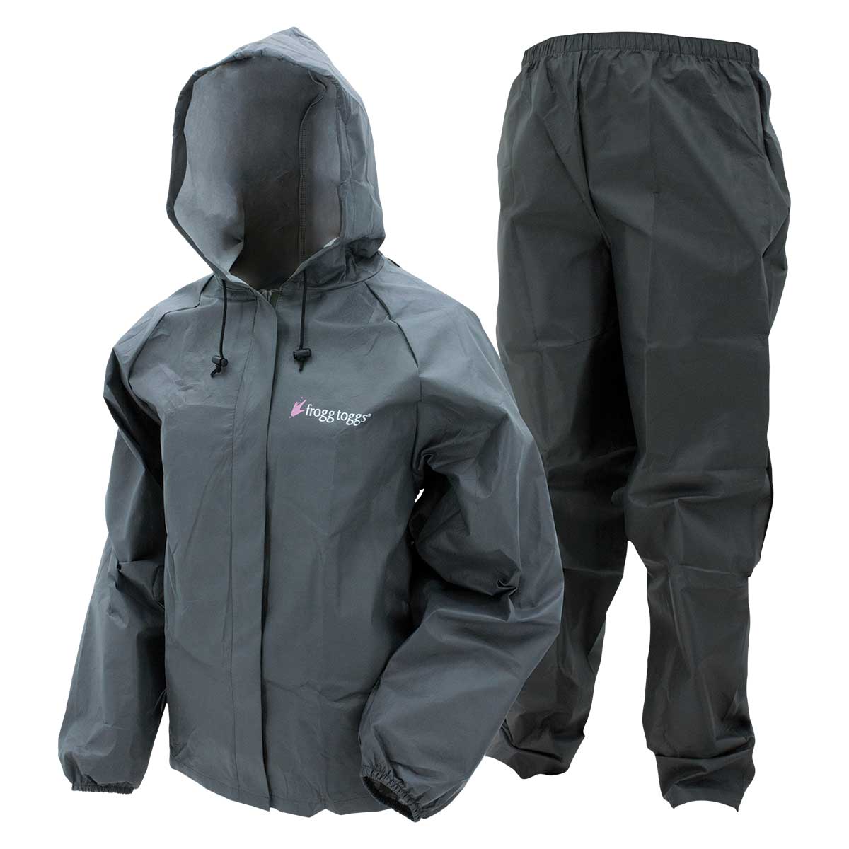 Carbon Black Frogg Toggs Women's Ultra-Lite2 Rainsuit