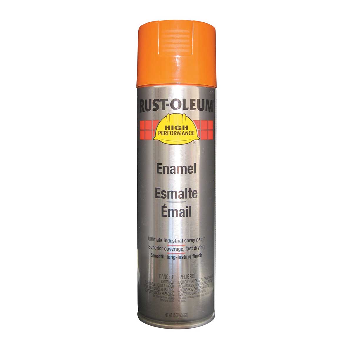 Safety Orange Rustoleum V2100 System Enamel Spray Paint