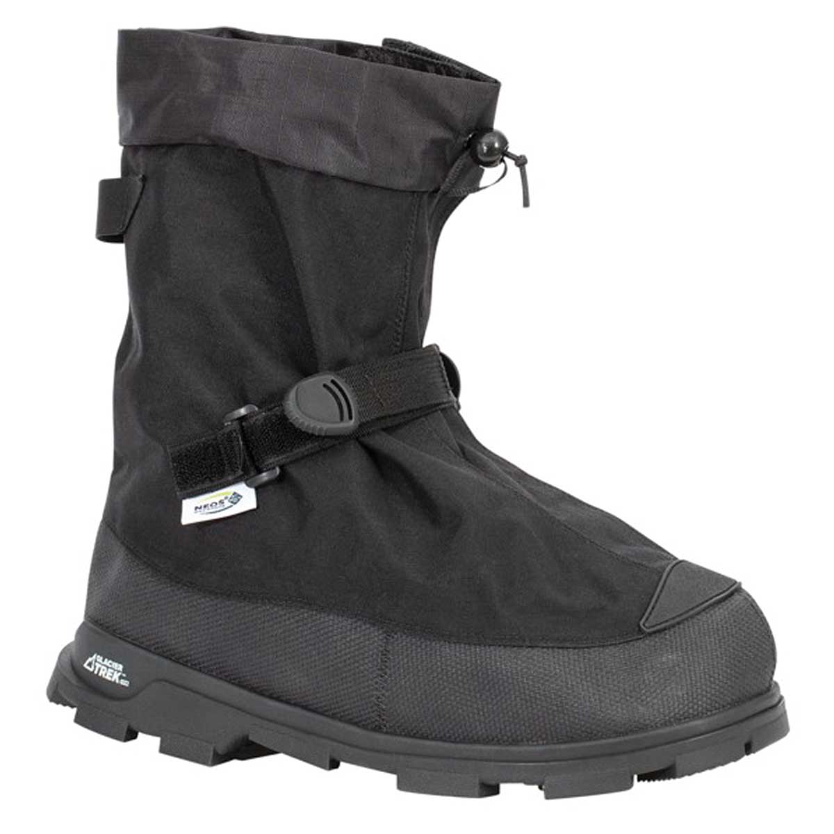 Black NEOS Voyager Glacier Trek SPK Overshoe with Heel