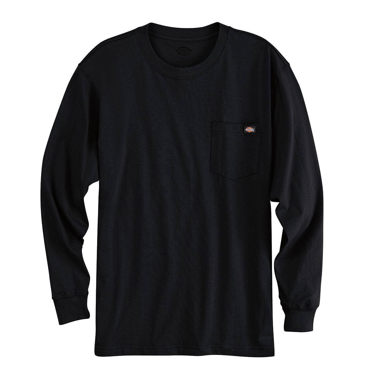 Black Dickies Long Sleeve Heavyweight Crew Neck T-Shirt