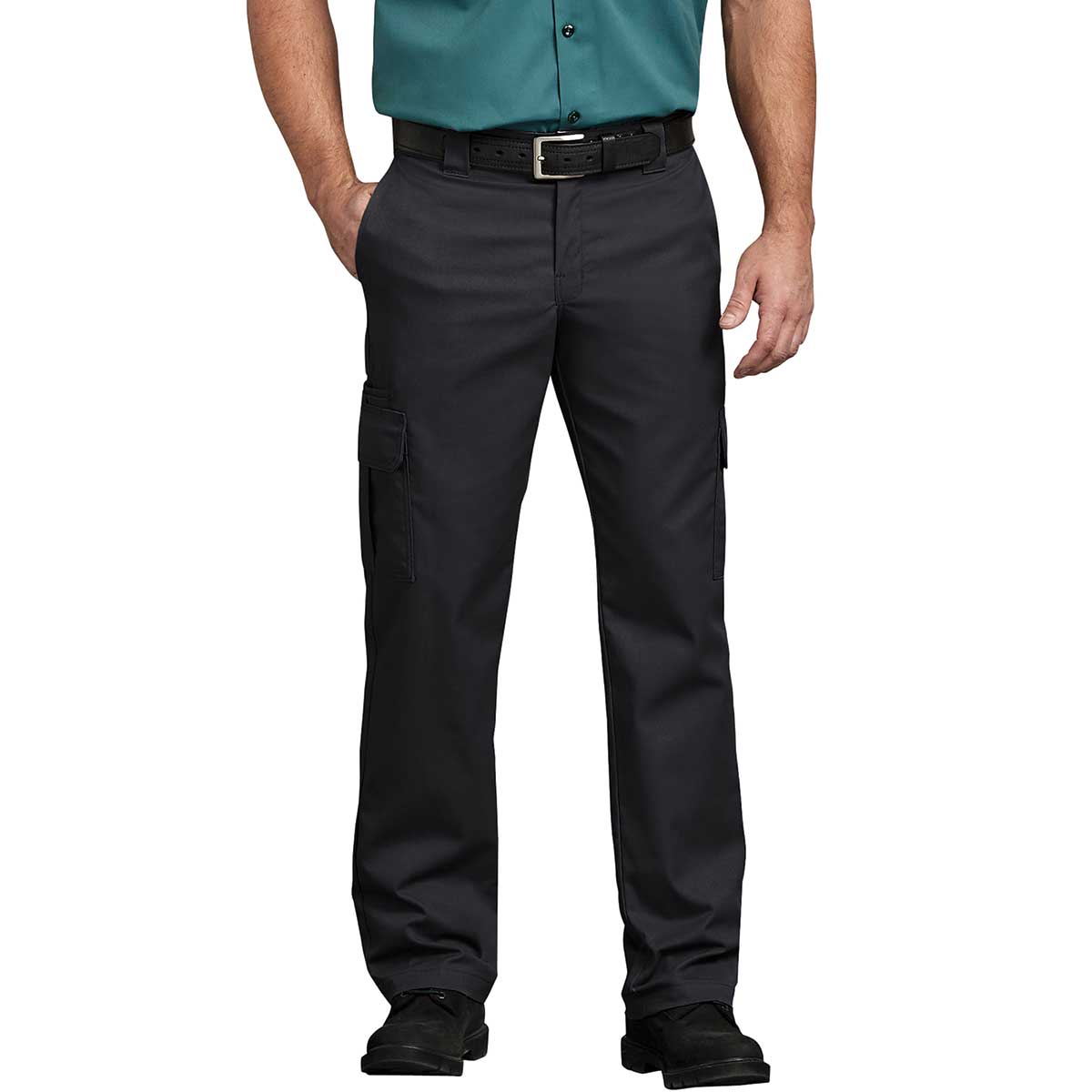 Black Dickies FLEX Regular Fit Straight Leg Cargo Pants