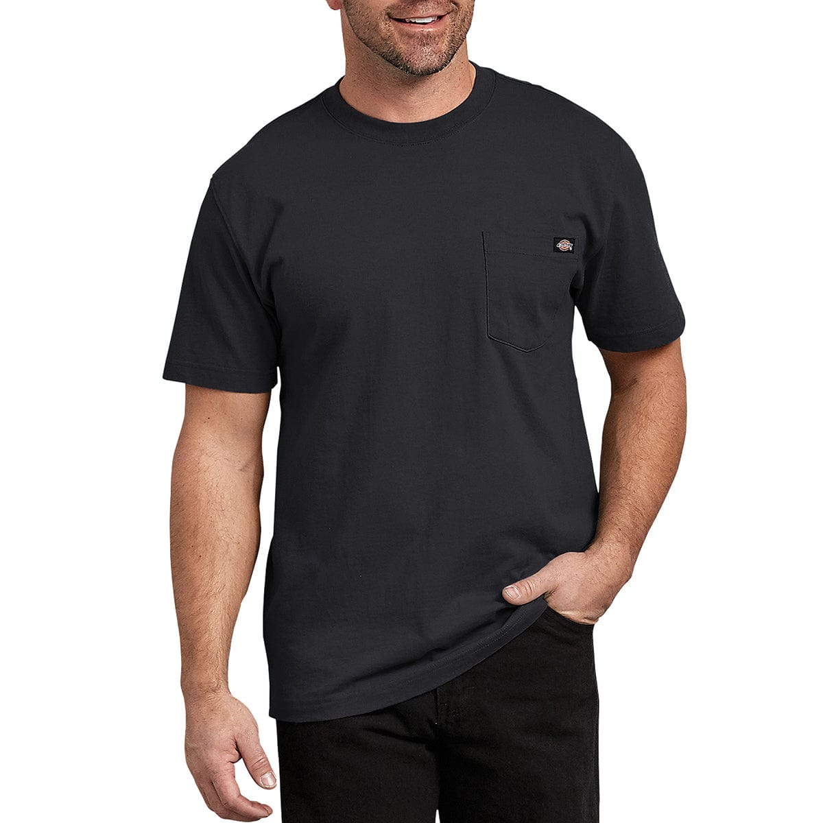 Black Dickies Short Sleeve Heavyweight T-Shirt