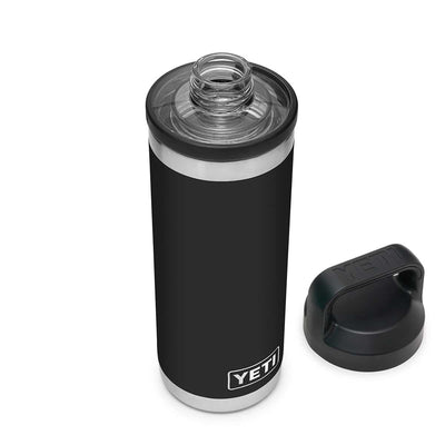 Black YETI Rambler 18 oz  Bottle with Chug Cap