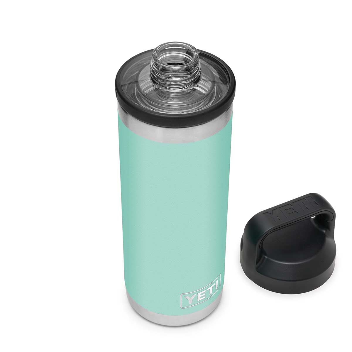 Seafoam YETI Rambler 18 oz  Bottle with Chug Cap