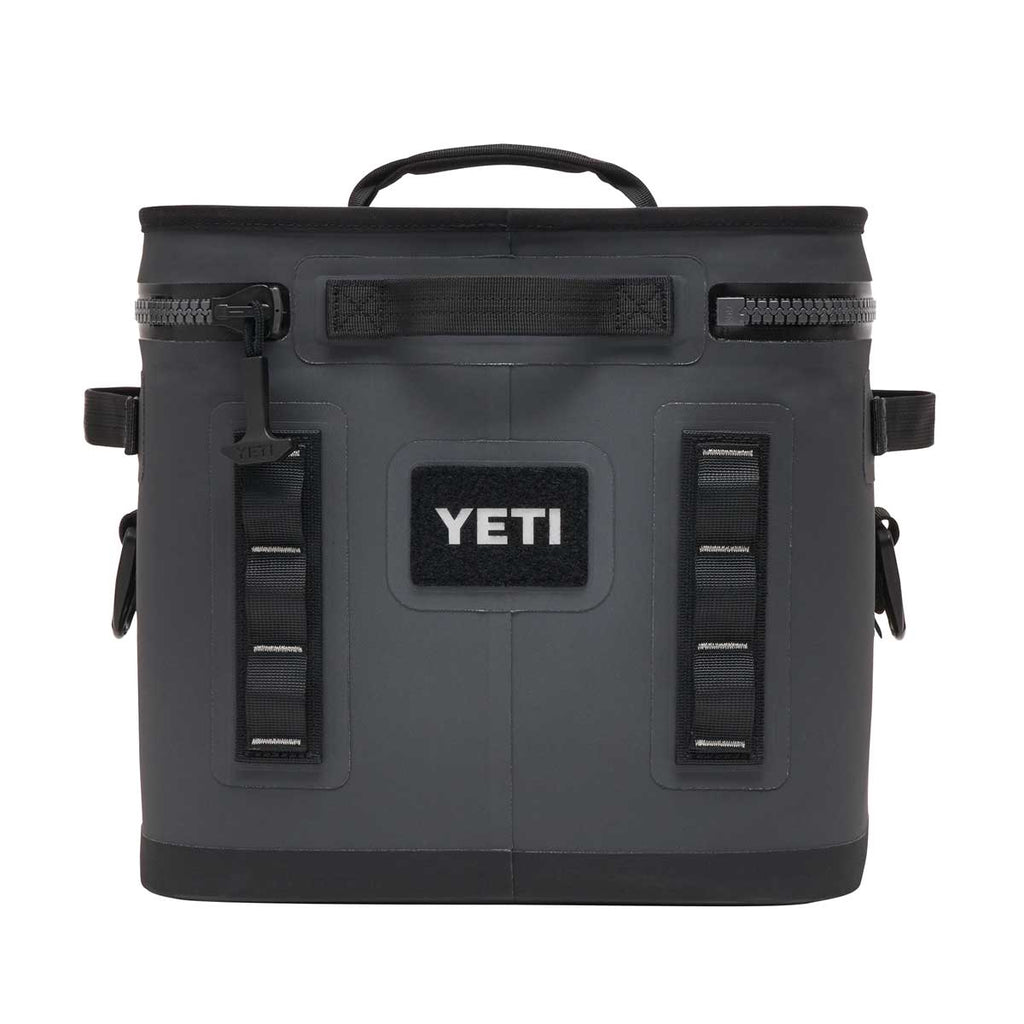 View of the back of the YETI Hopper Flip 12 Soft Sided Cooler
