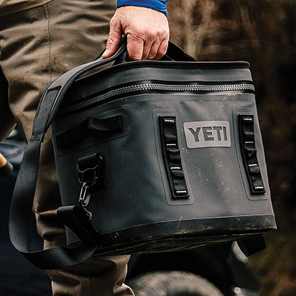 Charcoal YETI Hopper Flip 12 Soft Sided Cooler