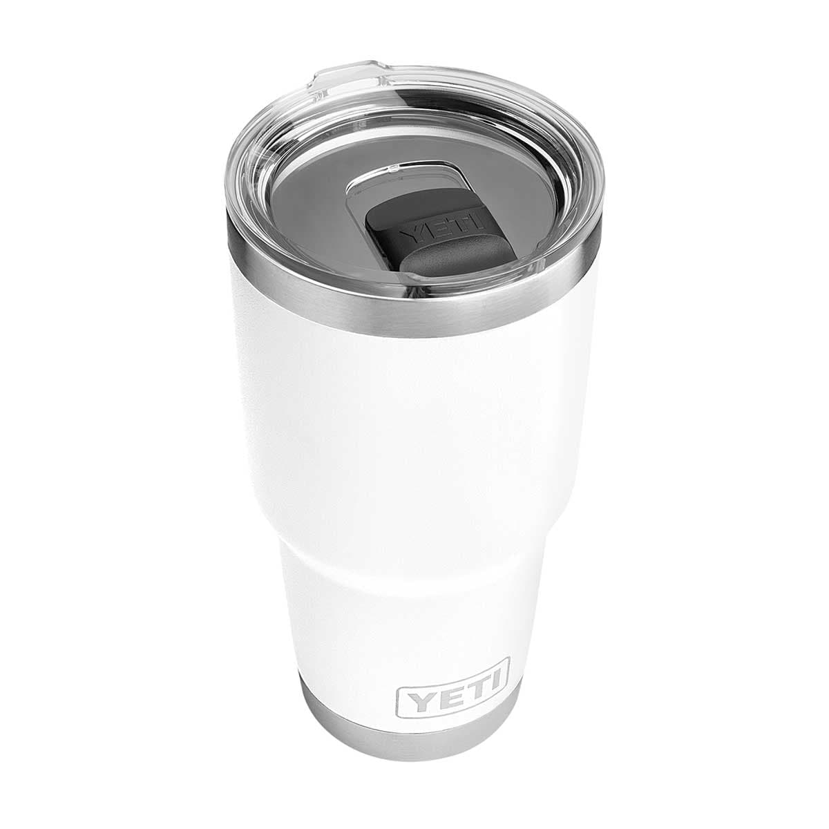 White YETI Rambler 30 oz. Tumbler