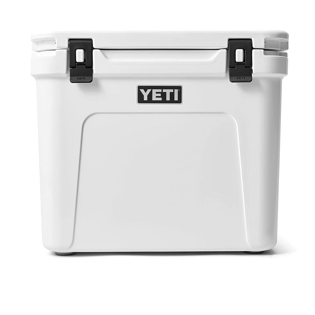 White YETI Roadie 60 Wheeled Cooler