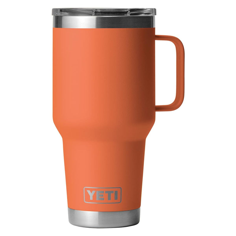 Desert Clay Orange YETI Rambler 20 oz Travel Mug with Magslider Lid &  Handle