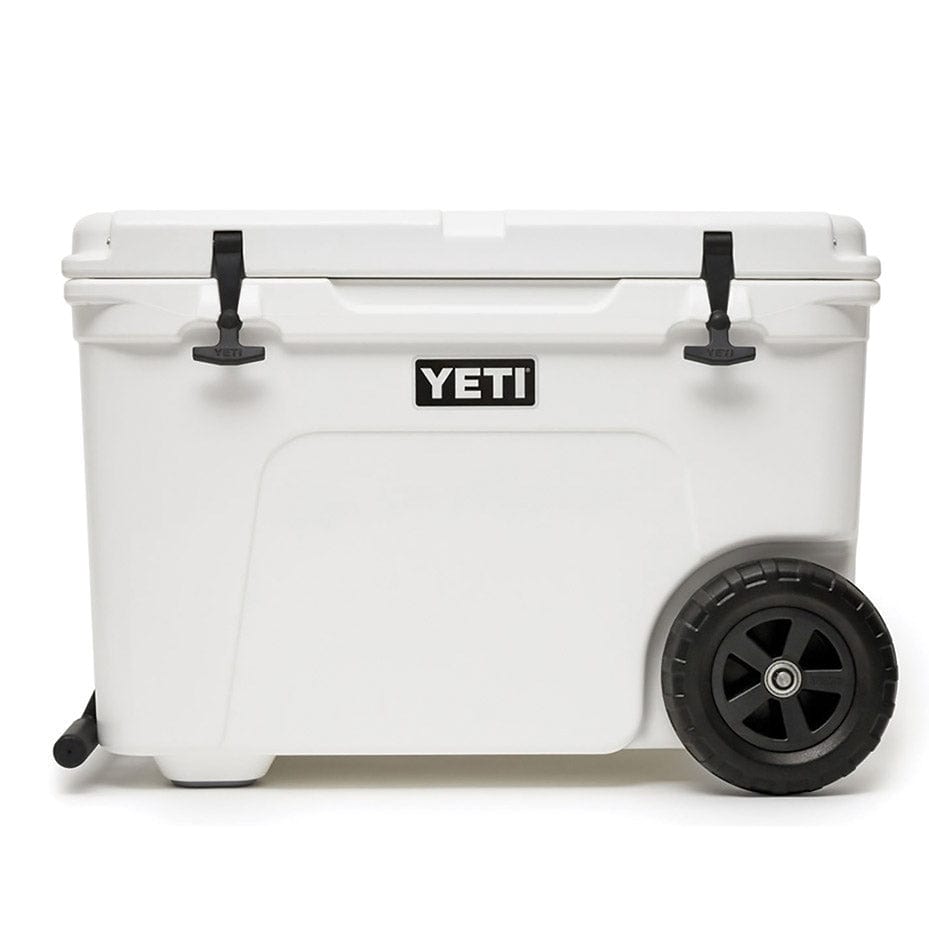 White YETI Tundra Haul Cooler