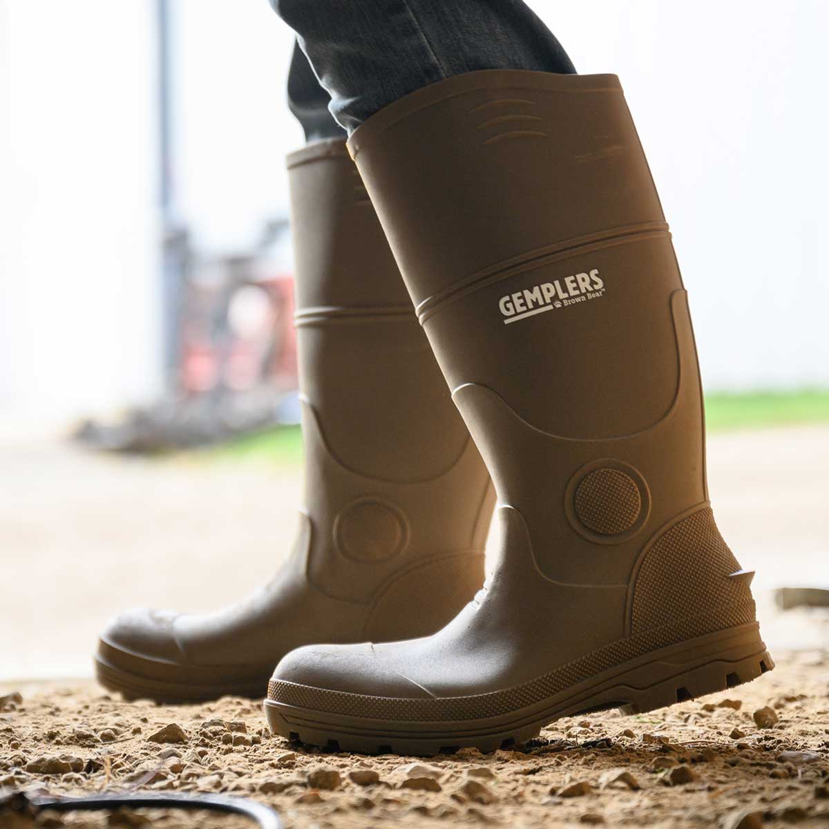 Gemplers Brown Bear Chemical-Resistant Chore Boots
