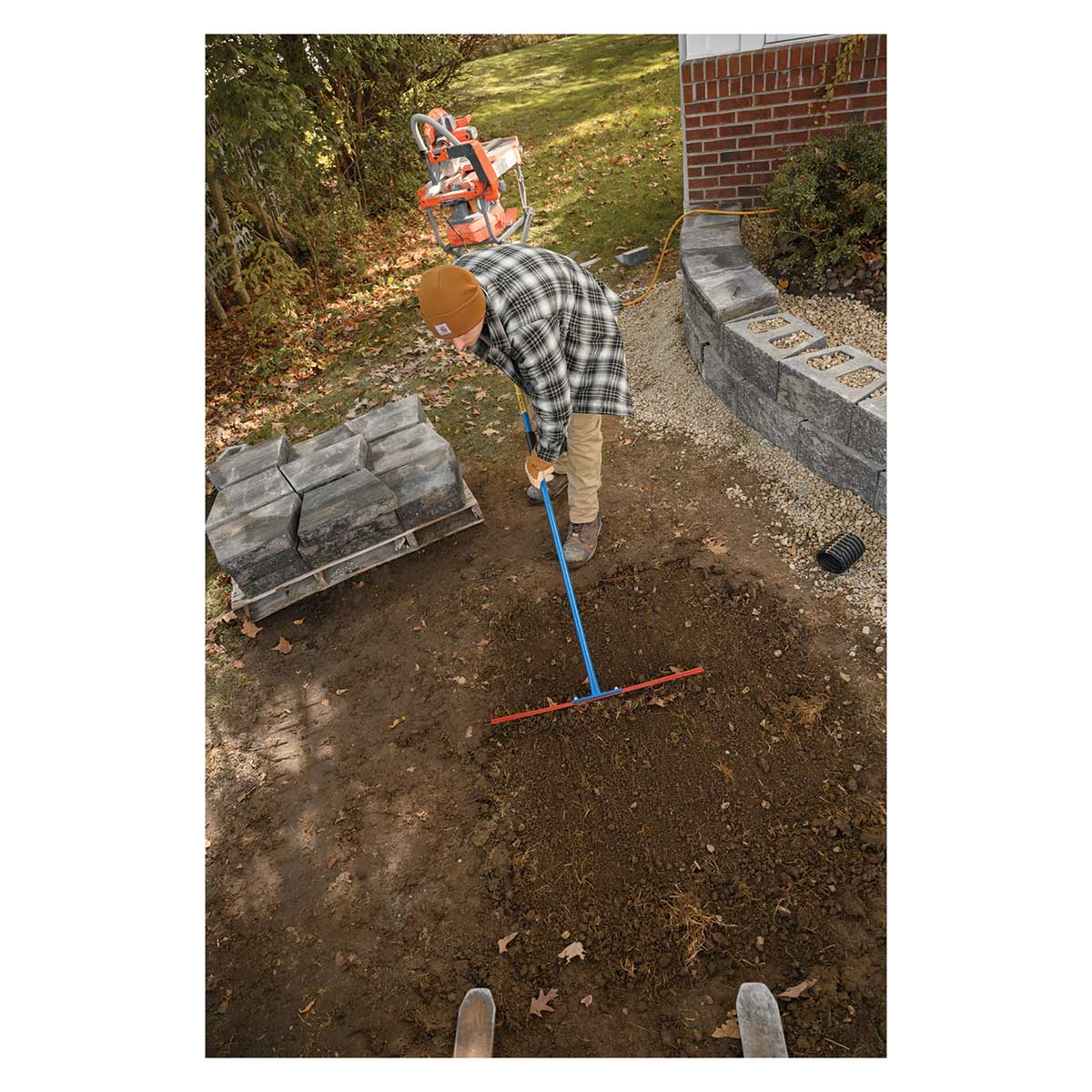 THE KING OF SPADES Handcrafted Steel Rake | Gemplers