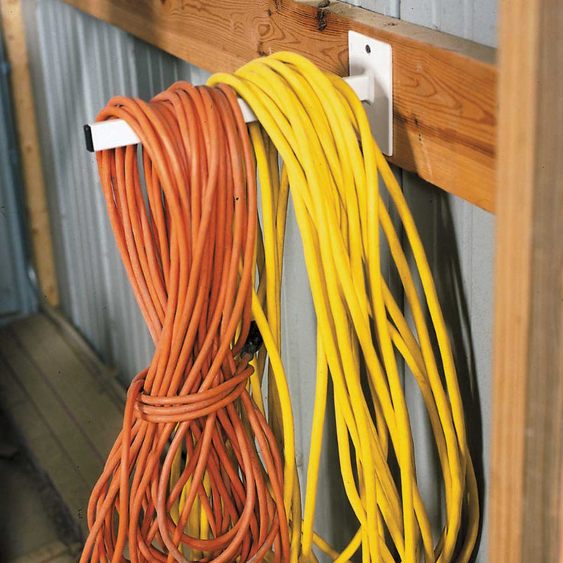 Single Prong Tool Rack | Extension Cord Storage | Gemplers