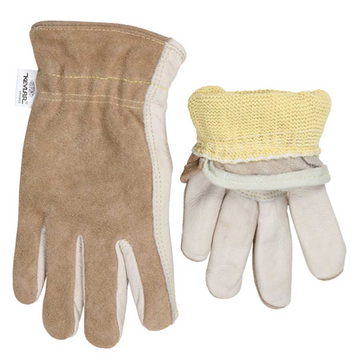 MCR Safety Kevlar-Lined Cowhide Driver's Gloves